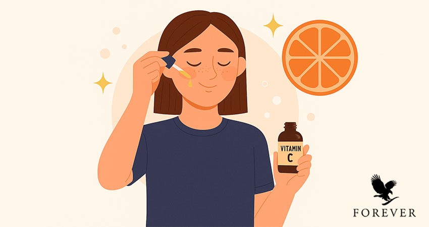 بهترین زمان مصرف ویتامین سی برای پوست